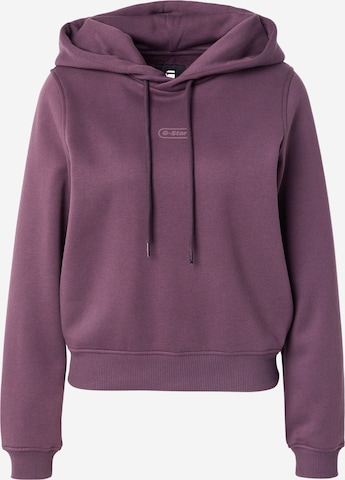 G-STAR Mikina – fialová: přední strana