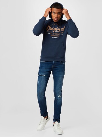 BLEND Sweatshirt in Blue