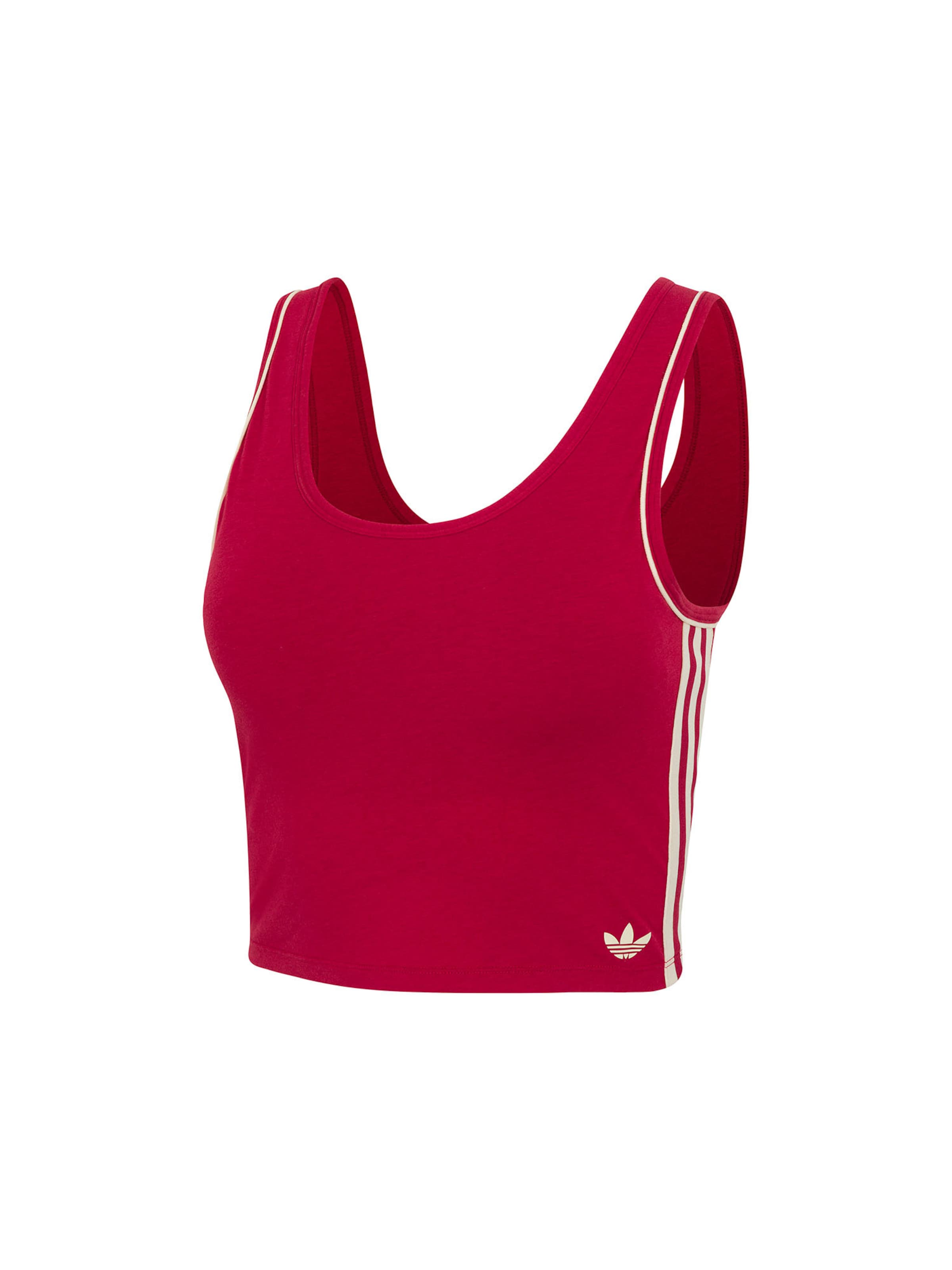 ADIDAS ORIGINALS Haut ' Originals Adicolor Comfort Flex Cotton ' en L en rouge, Vue avec produit