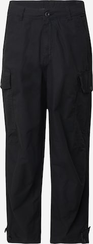 ALPHA INDUSTRIES Loosefit Gargohousut värissä musta: etupuoli