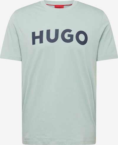HUGO T-Shirt 'Dulivio' en marine / menthe, Vue avec produit