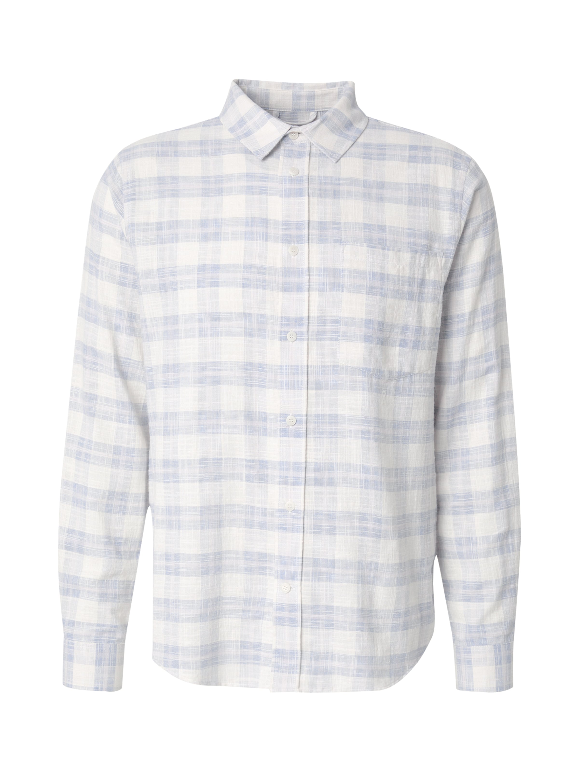 ARMEDANGELS - Regular Fit Camisa 'FLAAVIEN' em azul: frente