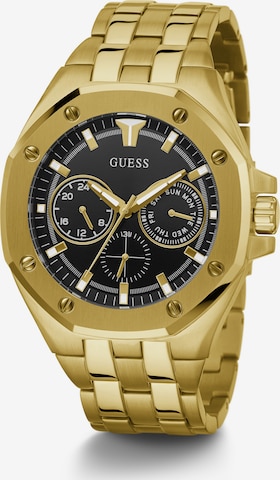 GUESS Analog Watch ' TOP GUN ' in Gold