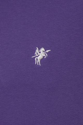 DENIM CULTURE Sweatshirt 'Sebastian' in Purple