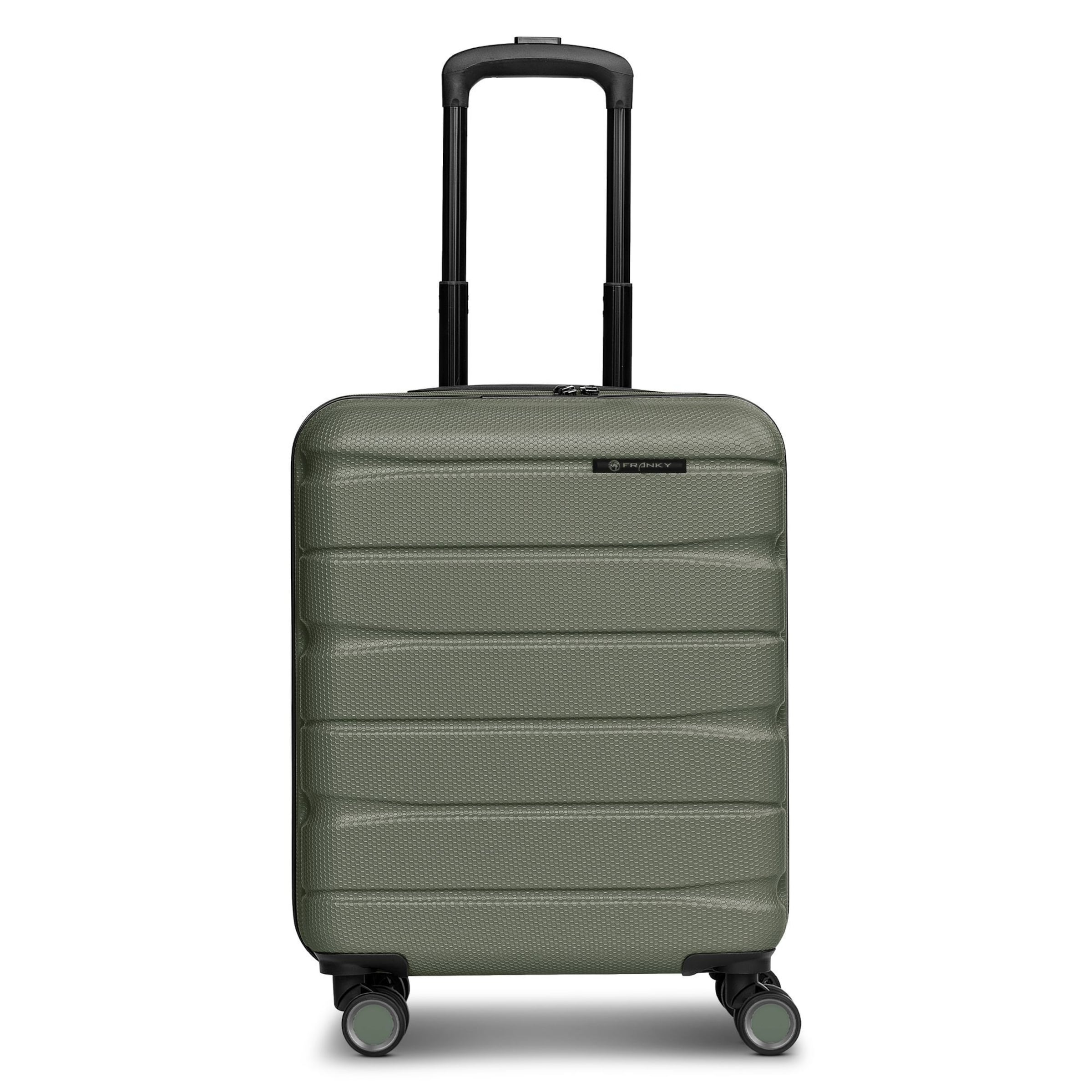 Trolley 'Munich 4.0' di Franky in verde: frontale