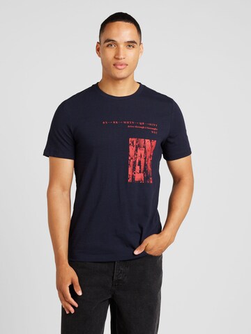 T-Shirt s.Oliver en bleu : devant