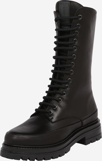 Greyderlab Bottes à lacets en noir, Vue avec produit
