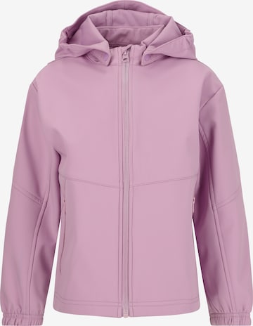 ZigZag Outdoor jacket 'Troy' in Pink: front