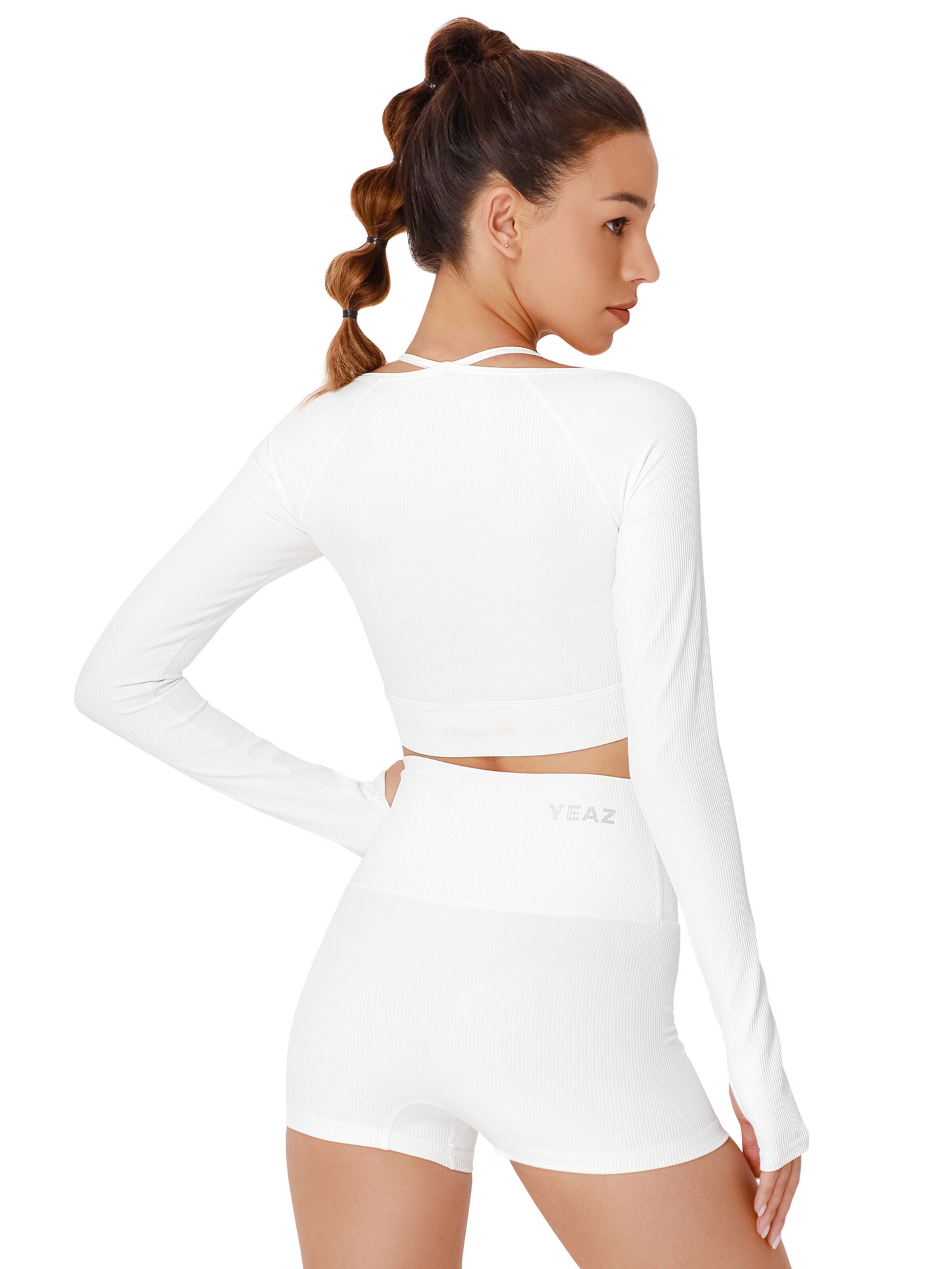 YEAZ Функциональная футболка 'Club Level' в Белый