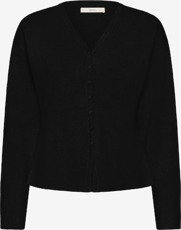 InWear Knit cardigan 'Yenah' in Black: front
