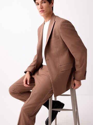 Next Regular fit Business blazer in Brown