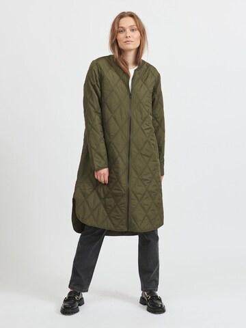 VILA Přechodný kabát 'QUILA' – zelená