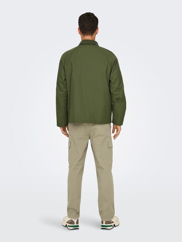 Only & Sons Jacke 'ONSKosmo' in Grün