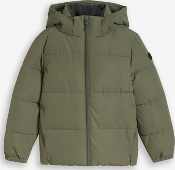 TOM TAILOR Winter jacket in Green: front