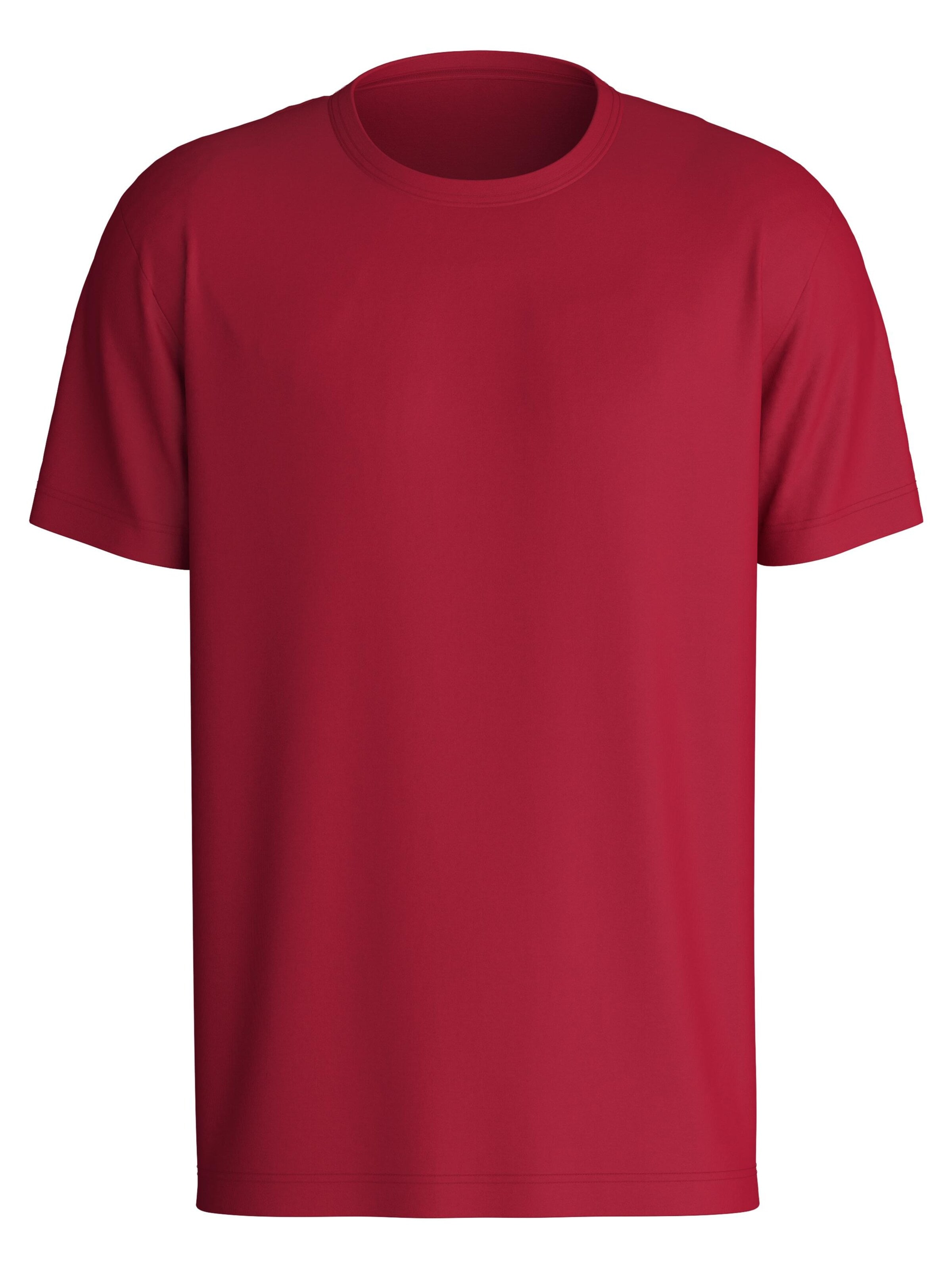 CALIDA Shirt 'Remix Basic Sleep'‌‌‌‌‌‌ in Rot: Vorderseite