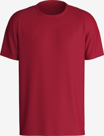 CALIDA Shirt 'Remix Basic Sleep' in Rot: Vorderseite