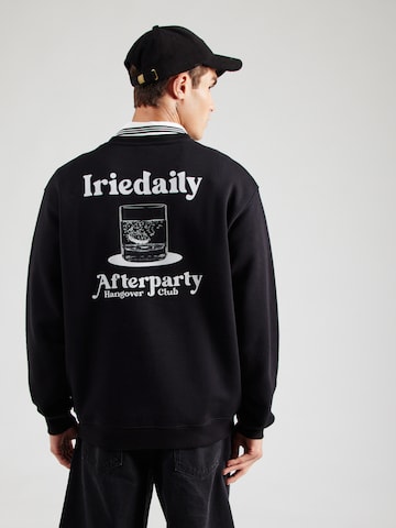 Iriedaily - Sudadera 'Hangover Club' en negro: frente