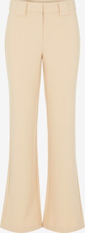 Y.A.S Flared Pants 'Nuteo' in Beige: front