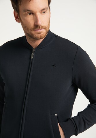 DreiMaster Vintage - Sudadera con cremallera en negro