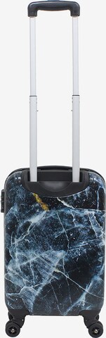 Saxoline Suitcase 'Marble' in Blue