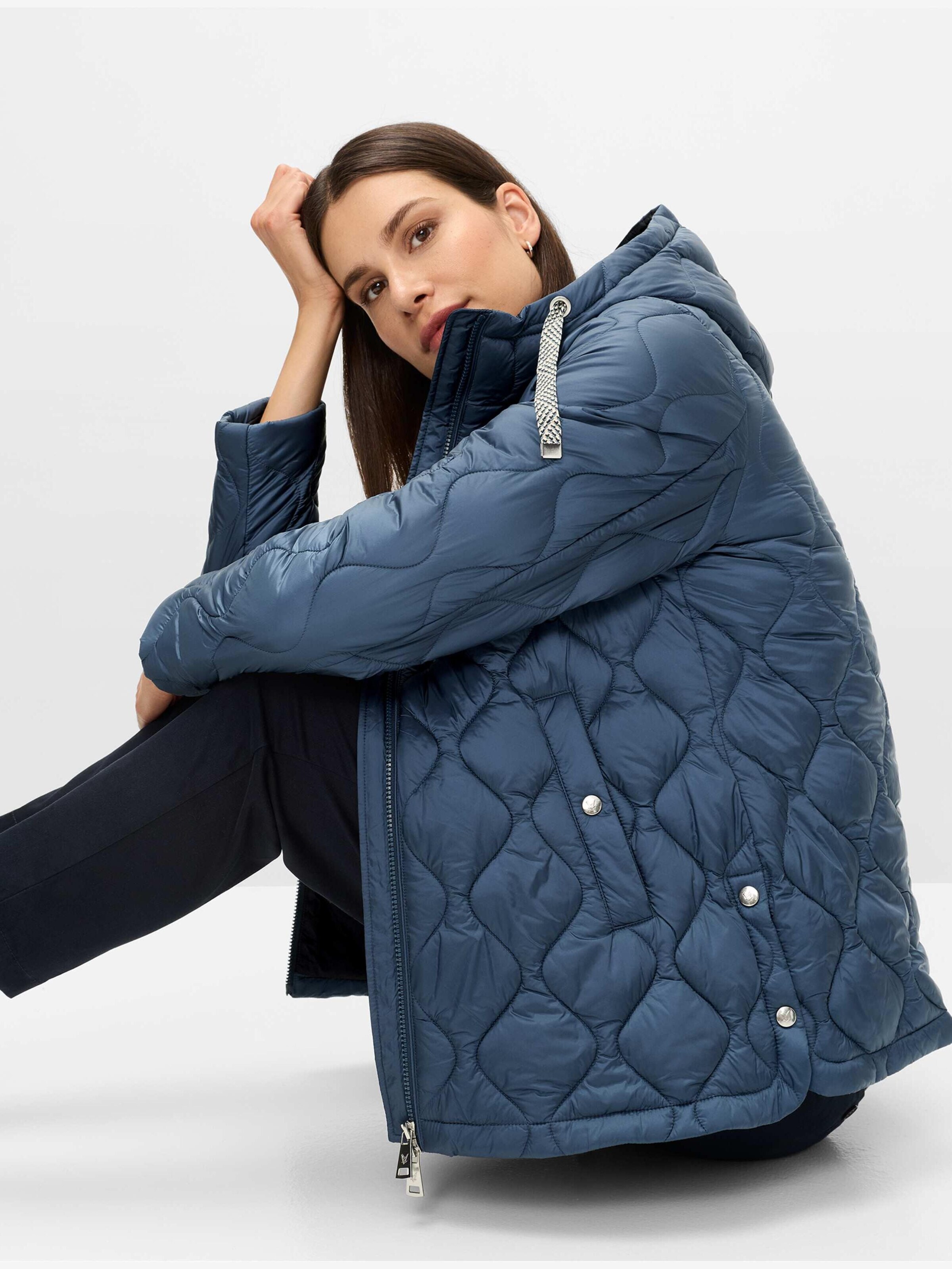 Fuchs Schmitt Between-Season Jacket 'Bari' in Blue