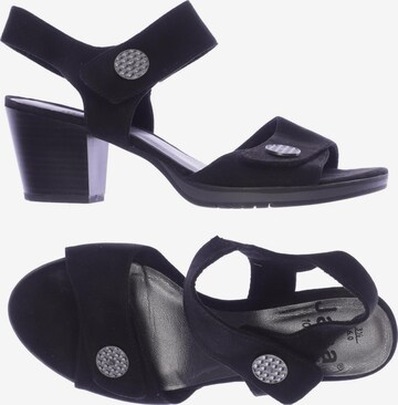 JANA Sandals & High-Heeled Sandals in 36 in Black: front