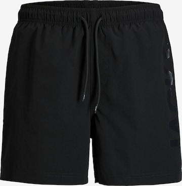 Pantaloncini da bagno 'JPSTMAUI' di JACK & JONES in nero: frontale