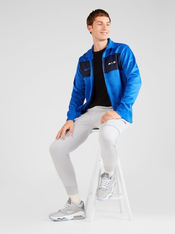 Nike Sportswear Sweatjacka 'AIR' i blå
