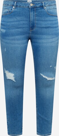 ONLY Curve Regular Jeans 'DAISY' in Blau: predná strana