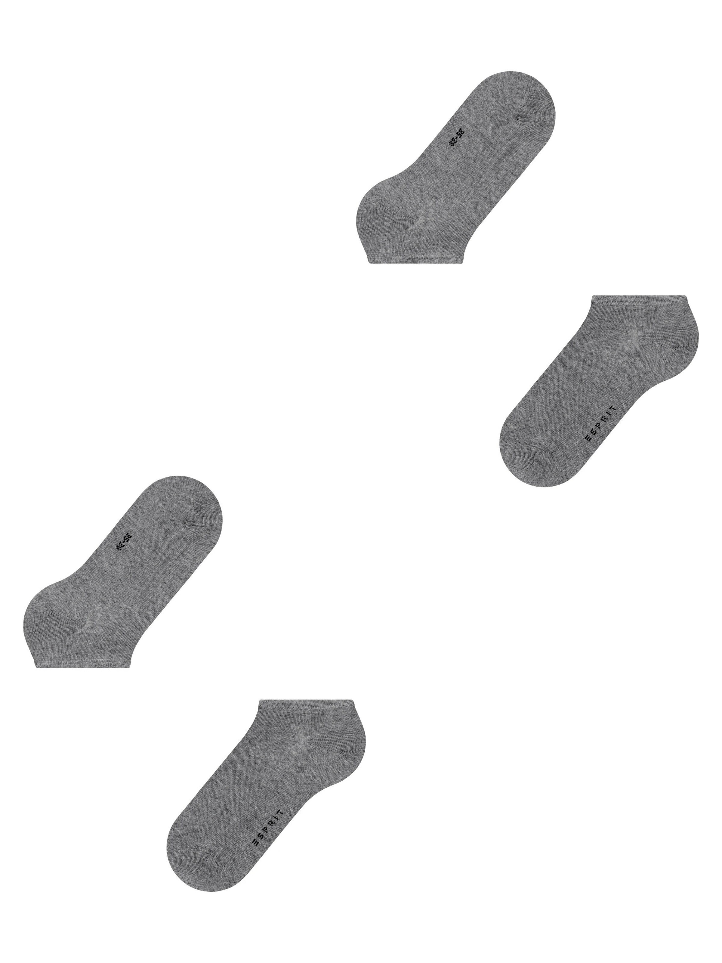 ESPRIT Socks 'Uni 2-Pack' in Grey
