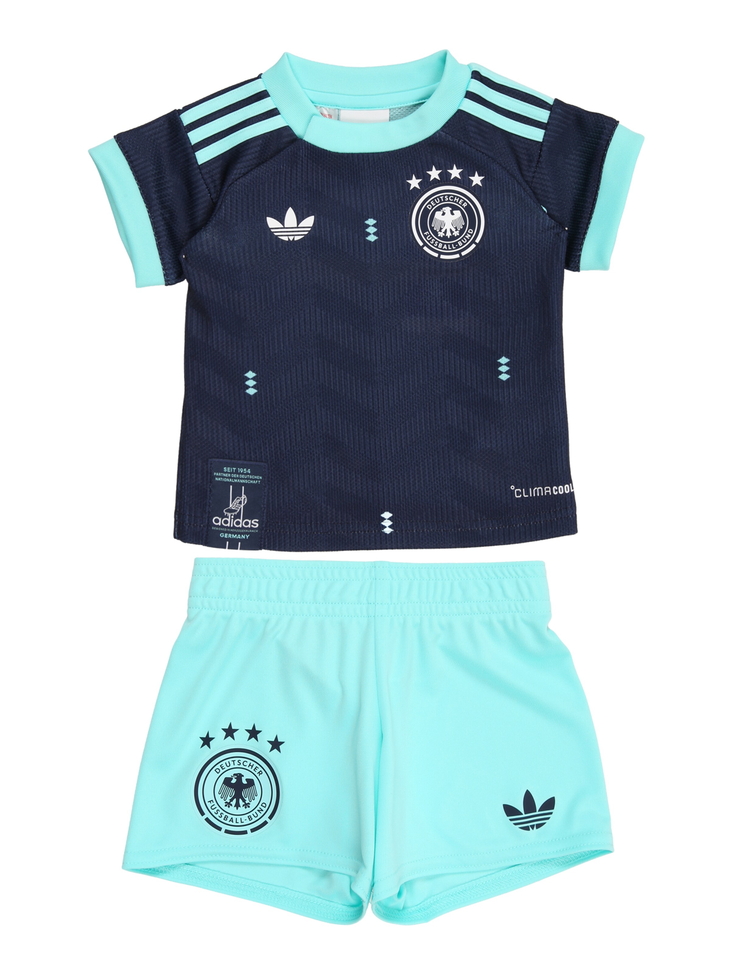 ADIDAS PERFORMANCEOdjeća za vježbanje 'DFB' - plava boja: prednji dio