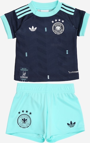 ADIDAS PERFORMANCE Športna trenirka 'DFB' | modra barva: sprednja stran