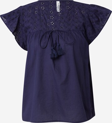 Pepe Jeans Blouse 'STELLA' in Blauw: voorkant