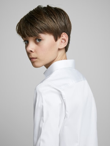 Jack & Jones Junior - Ajuste regular Camisa 'Parma' en blanco