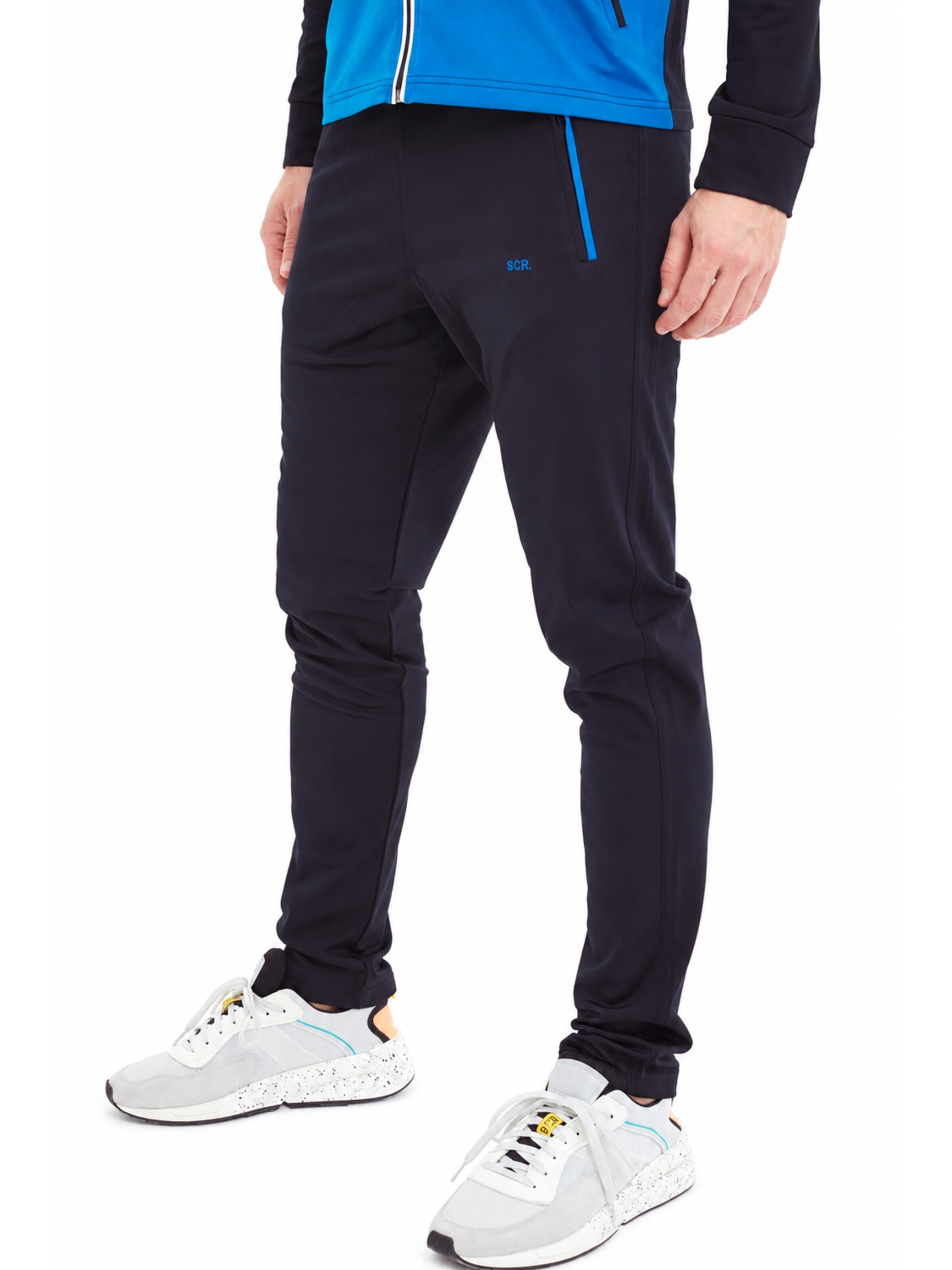 SCR. Regular Sportbroek 'MORO' in Zwart