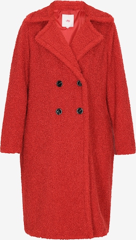 MYMO Overgangsfrakke i rød: forside