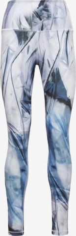 Reebok Workout Pants in Blue: front
