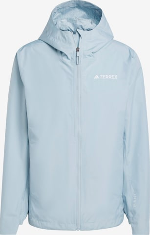 ADIDAS TERREX Outdoor jacket 'Multi' in Grey: front