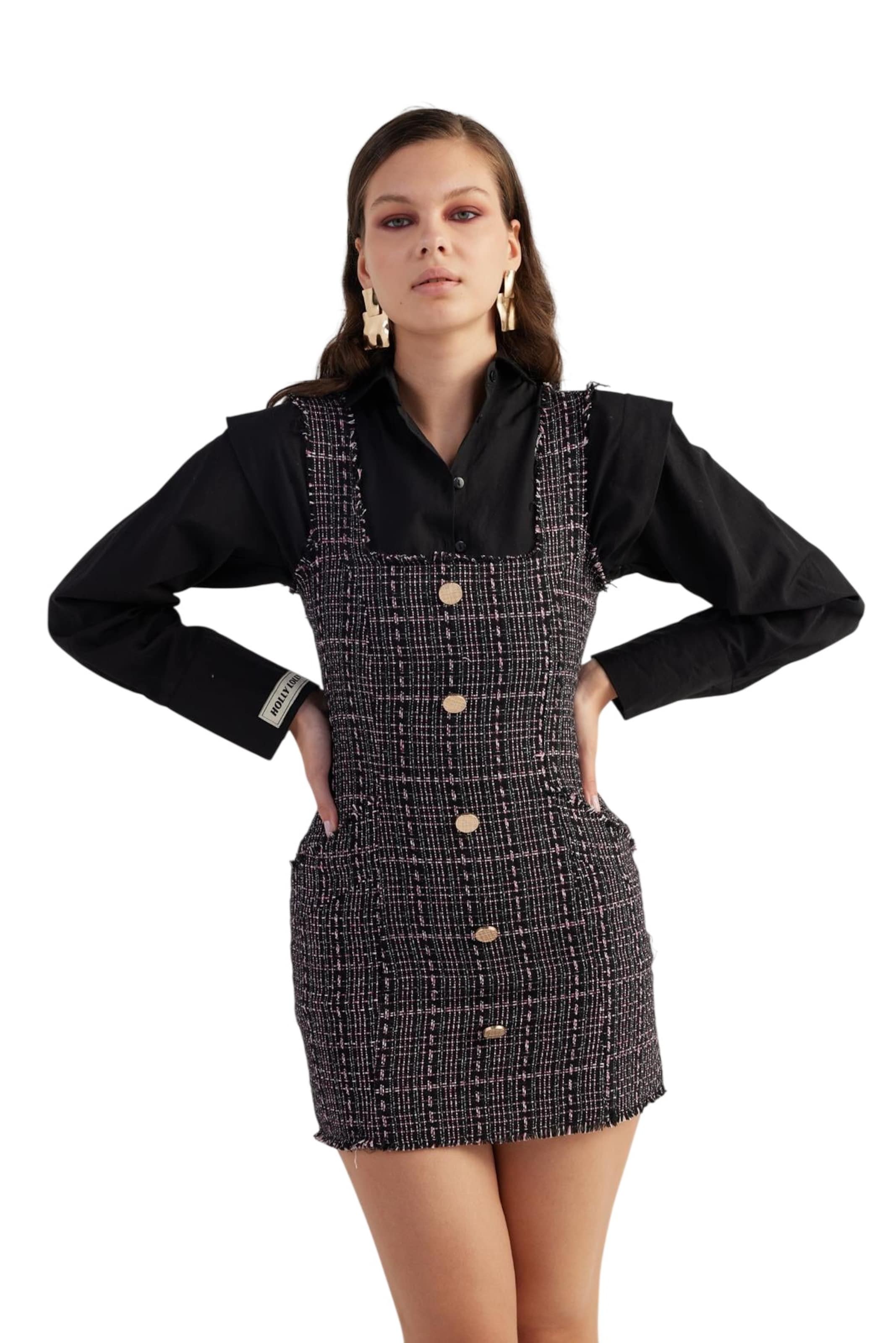 Robe HOLLY LOLLY en noir