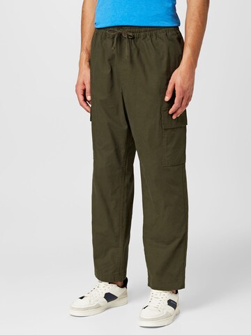 Regular Pantaloni cu buzunare 'KARL' de la JACK & JONES pe verde: față