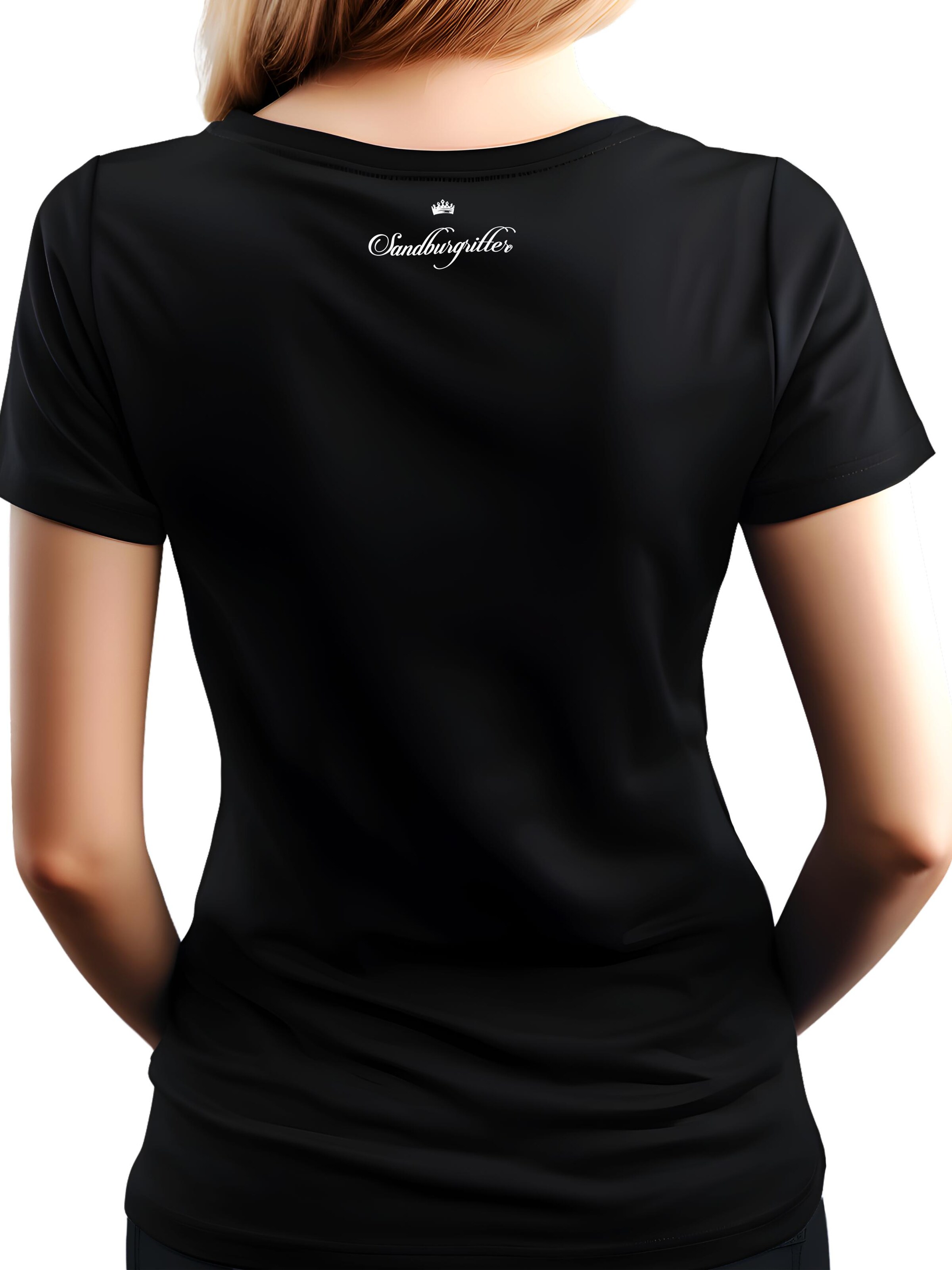 SANDBURGRITTER Shirt '2 LOYAL' in Black