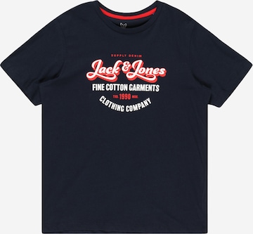 Jack & Jones Junior Skjorte 'ANDY' i blå: forside