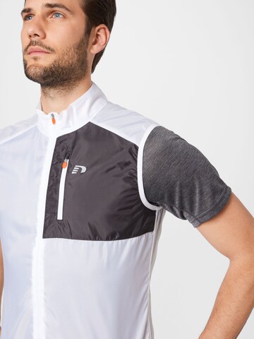 Gilet sportivo di Newline in bianco