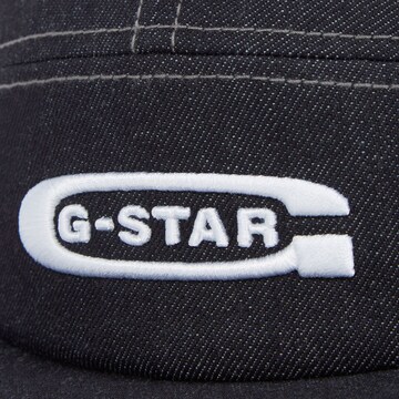 Casquette 'Flat Brim 5 Panel' G-STAR en bleu