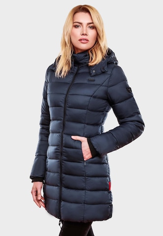 MARIKOO Winter coat 'Abendsternchen' in Blue