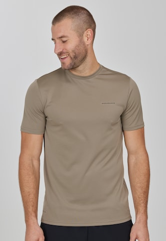 ENDURANCE Функциональная футболка 'Vernon' в Бежевый: спереди