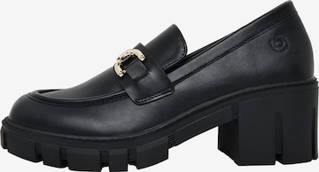 Pumps cu platformă de la bugatti pe negru: față