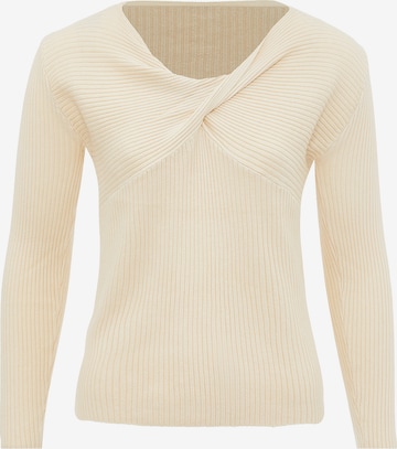 leo selectionPulover - bijela boja: prednji dio