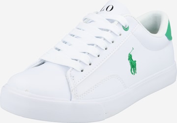 Polo Ralph Lauren Sneakers 'THERON' in Wit: voorkant