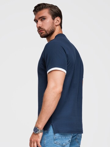 Maglietta di Ombre in blu